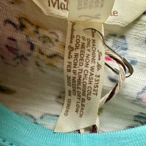 NWT Matilda Jane Enchanted Garden Floral Carlie Knit Gingham Polka Dot Top 4 - Picture 5 of 5